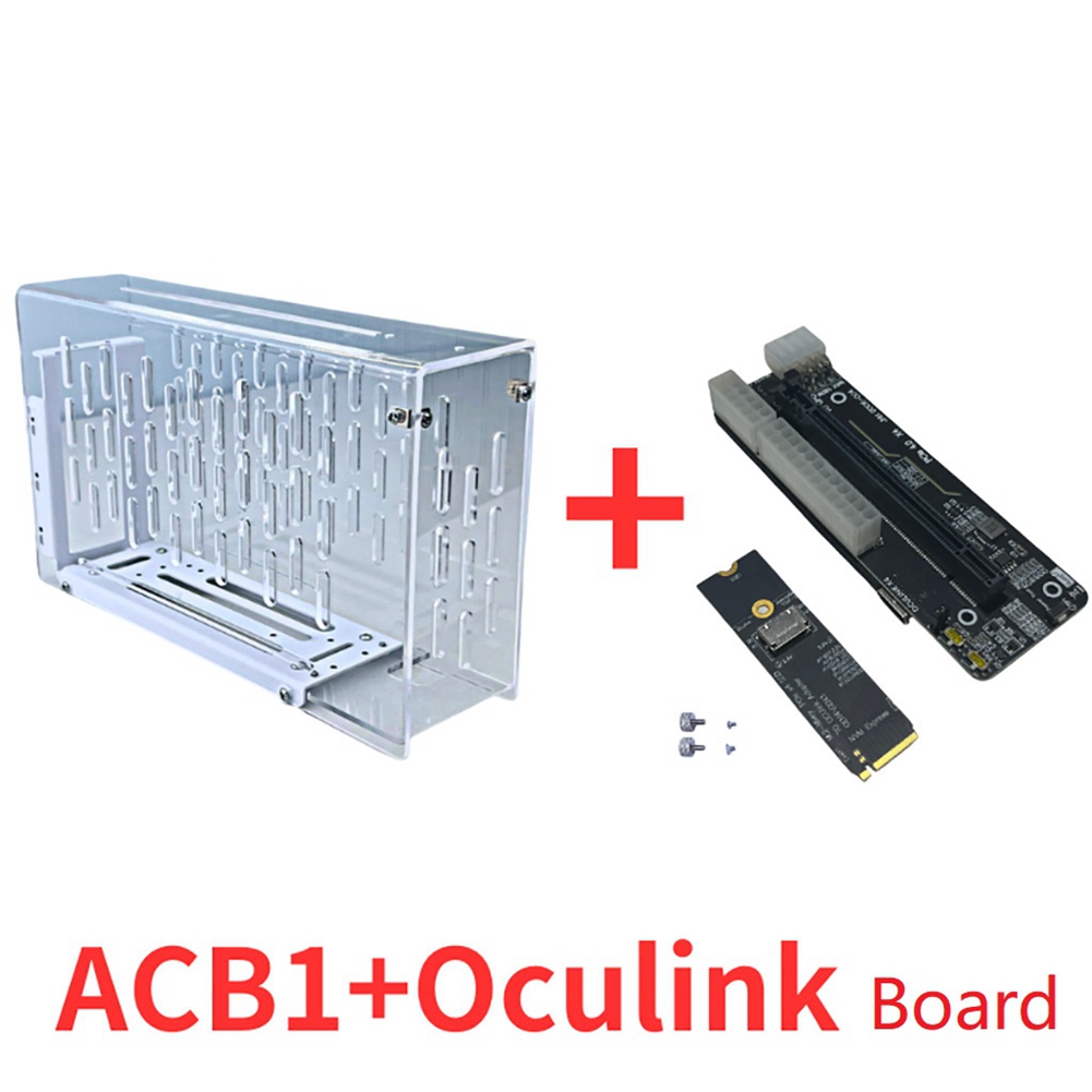 Abkj-para oculink/m.2 nvme pla - Oculink Egpu Dock Graphics Card avaliação e preço