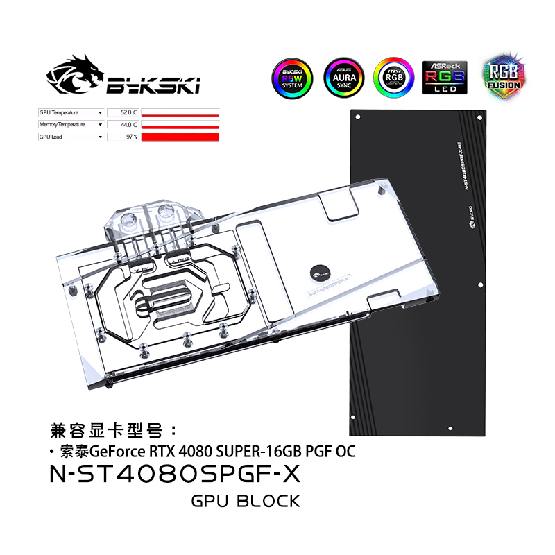 Bykski bloco gpu para zotac ge - Rtx 4080 Super 16Gb avaliação e preço