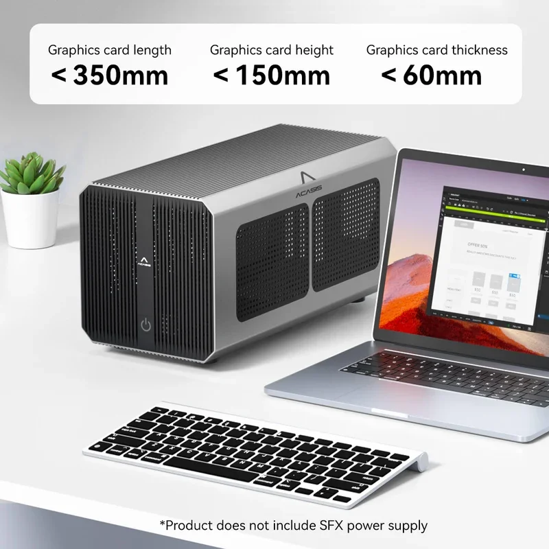 Gabinete eGPU Acasis 40Gbps co - Thunderbolt 4 External Gpu Enclosure avaliação e preço