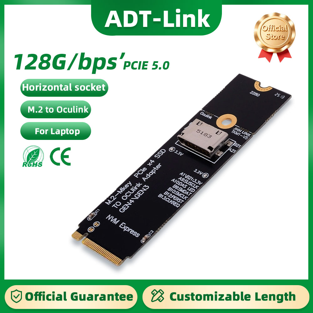 Placa de expansão adt-link pci - Oculink Egpu Dock Graphics Card avaliação e preço