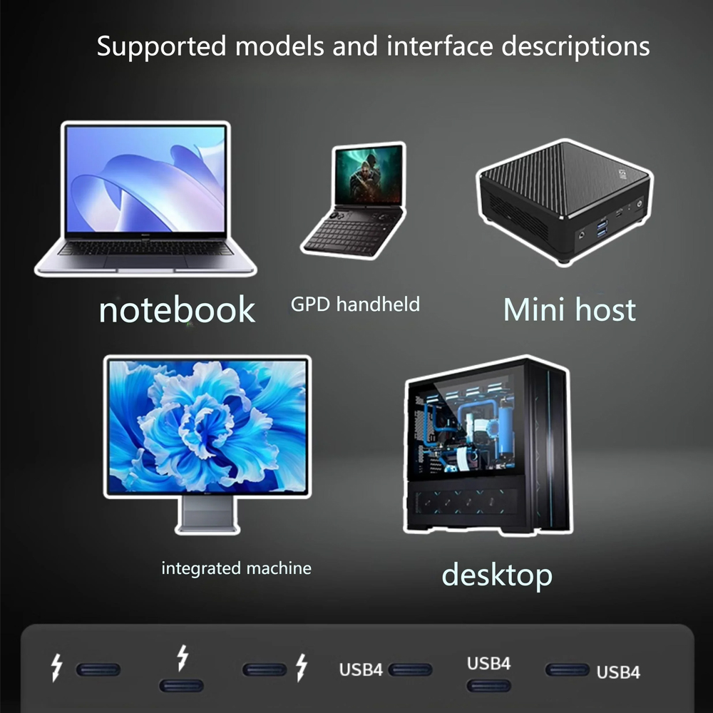 Adaptador Oculink Thunderbolt  - Oculink Egpu Dock Graphics Card avaliação e preço