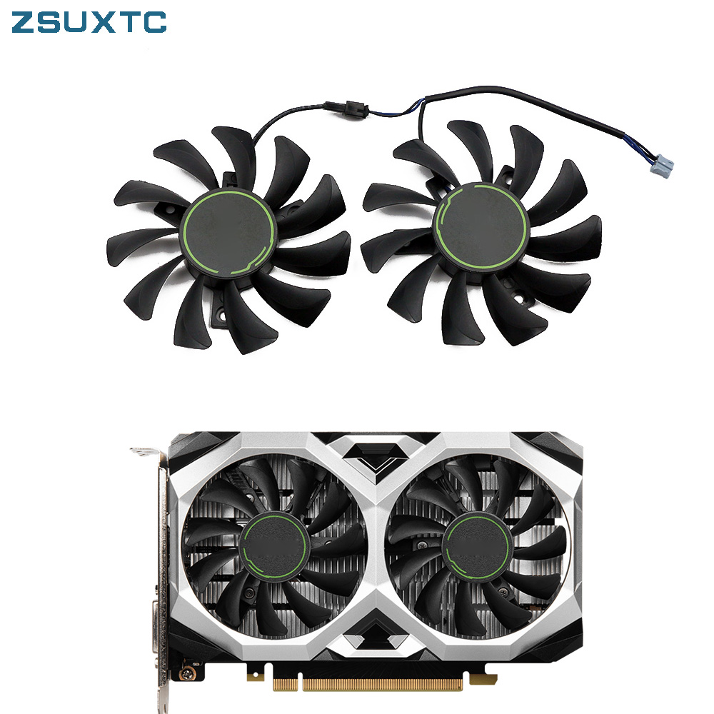 2 pces 75mm HA8010H12CF-Z gtx1 - Rtx 4080 Super 16Gb avaliação e preço