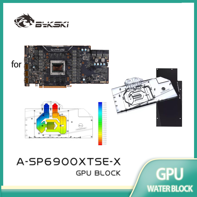 Bykski GPU Bloco de água para  - Rx 6900 Xt 16Gb avaliação e preço